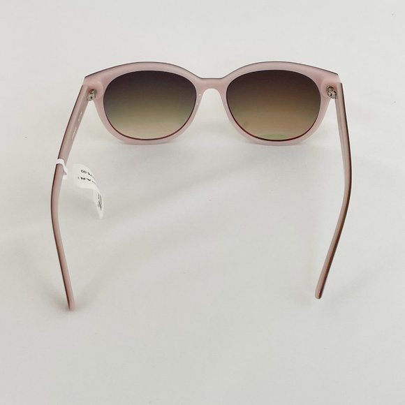 Elie Tahari Brown & Pink Cat Eye Mirrored Sunglasses MSRP $175 main image 6